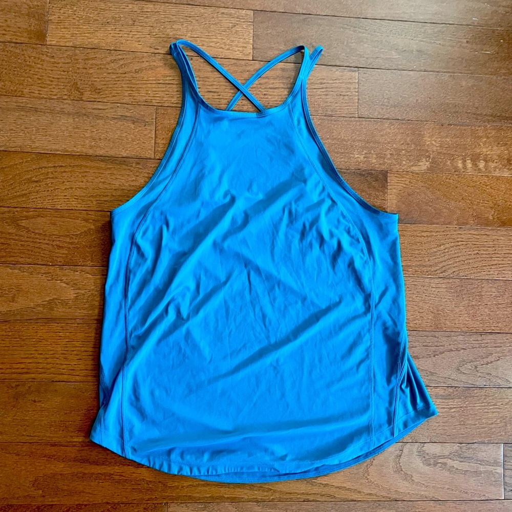 Lululemon wild and free racer back tank with mesh